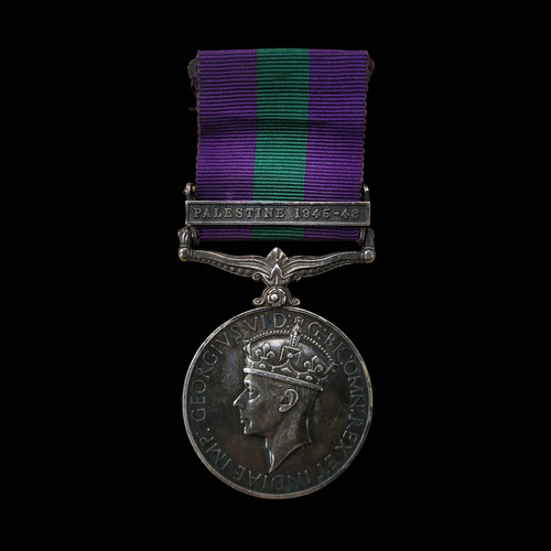 General service medal - service,