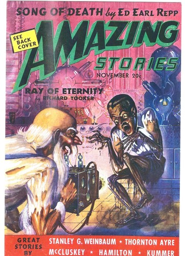Science fiction comic book - science,