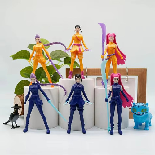 8pcs kpop demon hunters dolls - 8pcs,
