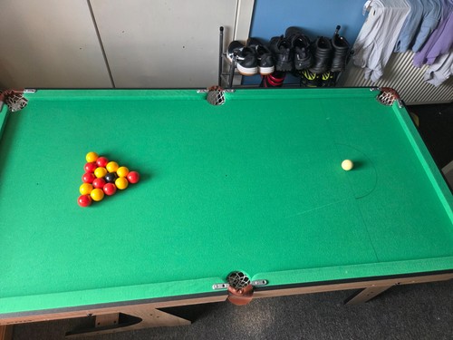 Foot pool table - pool, some