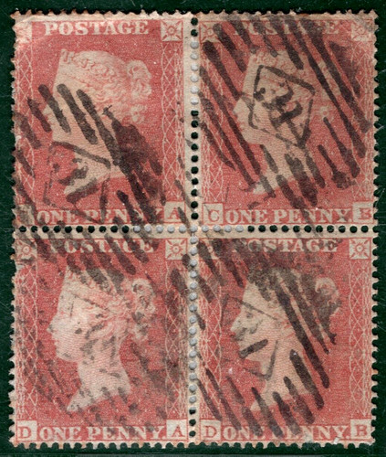 Penny red 1854 - gb,