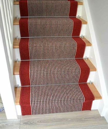 Stripe stair carpets very long - carpets,