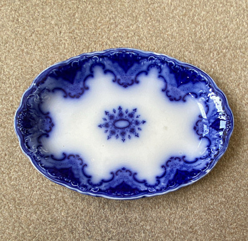 Alfred meakin flow blue - alfred, 10inch