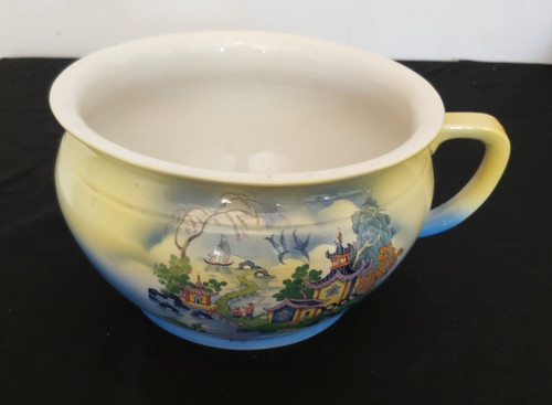 Authentic antique chamber pot - antique,
