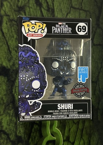 Shuri black panther art series - black,
