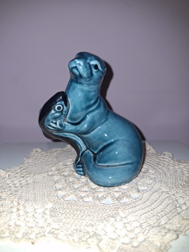 Vintage poole pottery blue - poole,