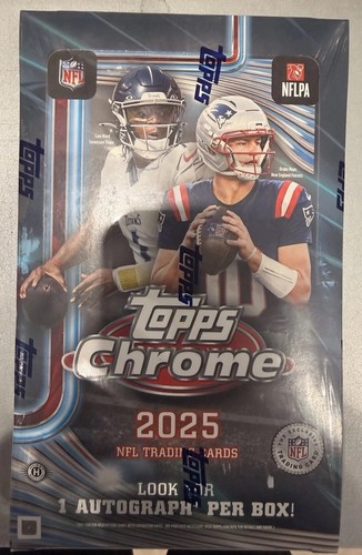 Topps chrome 2025 nfl trading - topps,