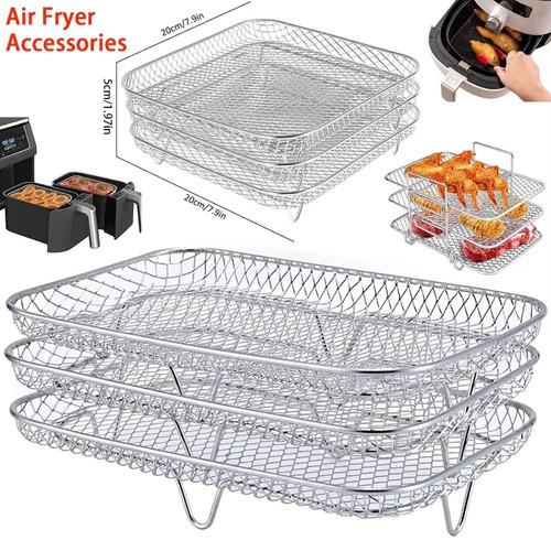 Air fryer rack stackable - air,