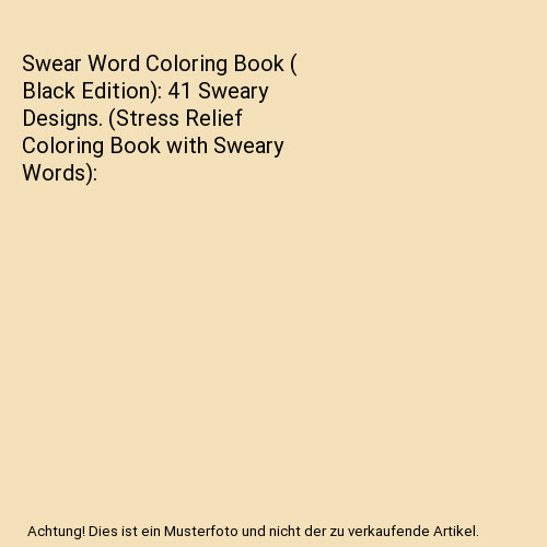 Swear word coloring - swear,