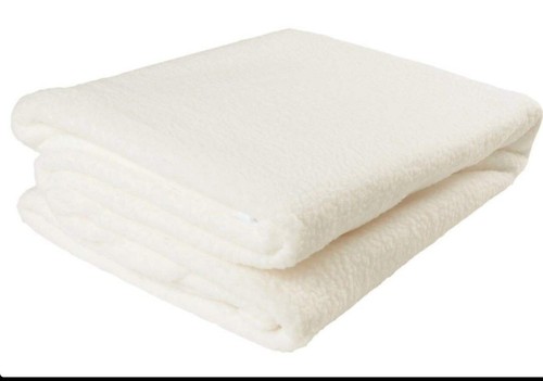 Fleece mattress under blanket - under,
