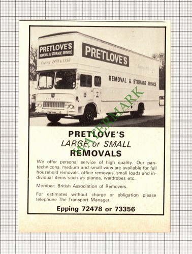 C7999 pretlove removals - c7999), pretlove's