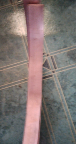Copper bar 25mm 3mm - bar, x