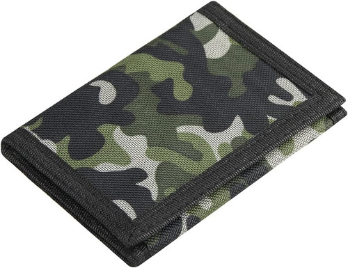 Camo youth wallet - wallet, zipper