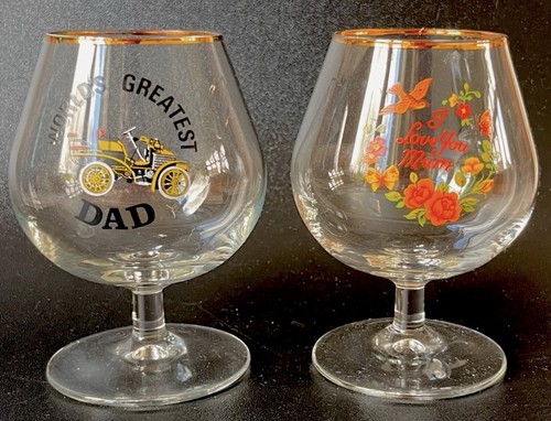 Vintage brandy glasses - 2,