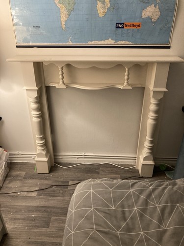 Wooden fire surround - surround, with
