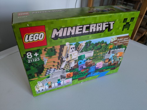 Lego minecraft 21123 the iron - the,