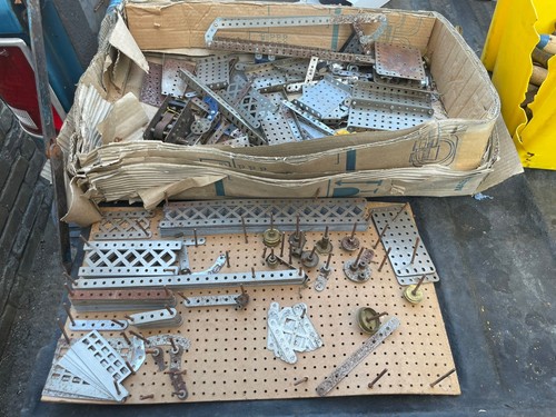 Vintage meccano mixed job lot - mixed,