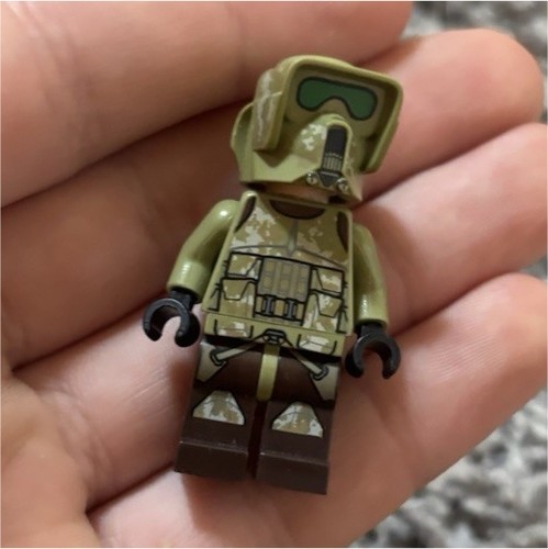 Lego minifigure soldier green - minifigure,