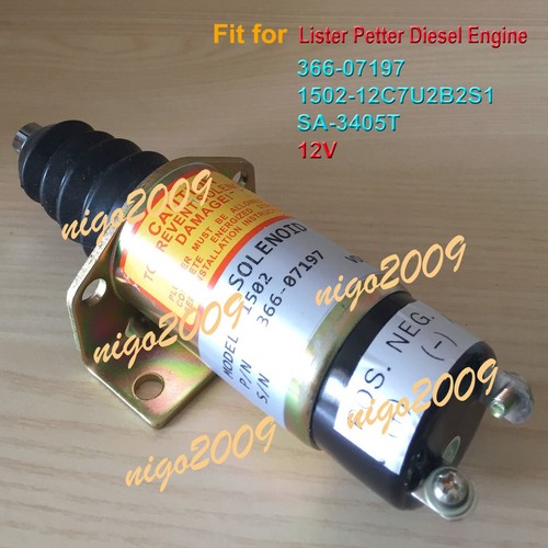 12v solenoid valve - solenoid, 366-07197