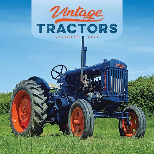 Vintage tractors calendar - tractors,