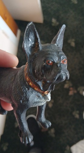 French bulldog metal - french,