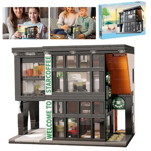 Coffee shop building - shop,
