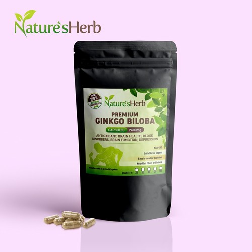Ginkgo biloba capsules 2400mg - ginkgo,