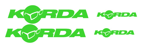 Korda fishing stickers - korda,