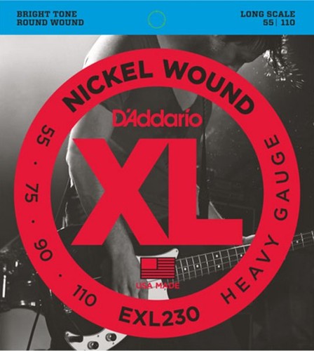 Bass guitar strings - strings, d'addario