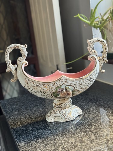 Vintage capodimonte porcelain - vintage,