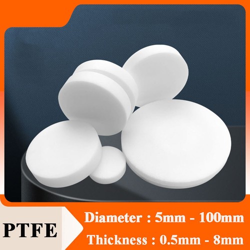 Ptfe plastic solid discs flat - solid,