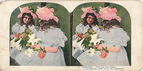 Stereoscopic view card - view,