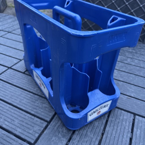 Gerolsteiner bottle crate - gerolsteiner,