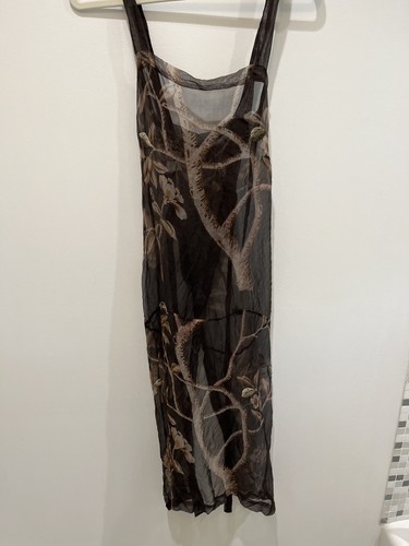 Rare dosa apron sheer dress - apron,