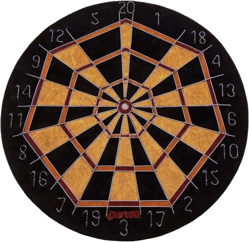 18in quad dartboard sisal - dartboard,