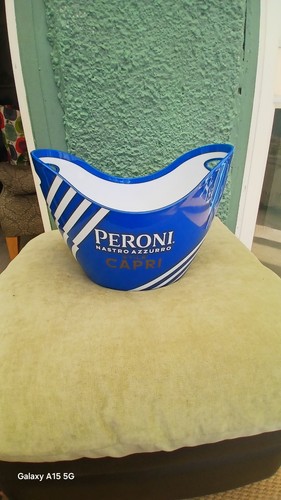 Peroni ice bucket - man, cave