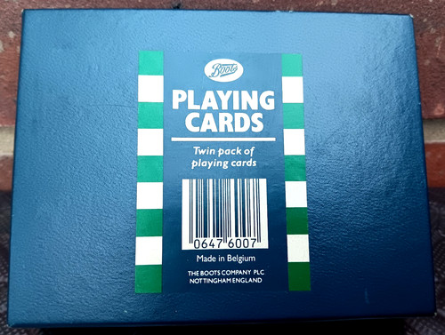 Boots playing cards twin - , pack