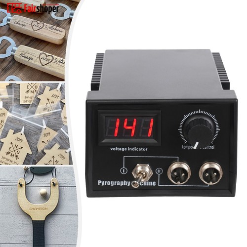 Wood burner pyrography kit - wood,