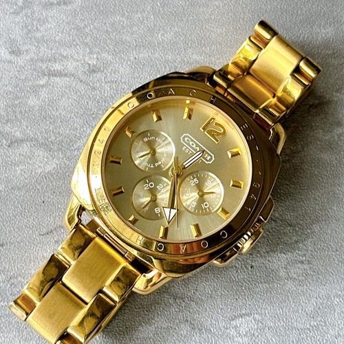 Coach all gold - gold, men's