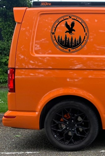 Camper van sticker viking - van,