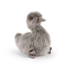Cygnet Plush Soft Toy Bird Teddy. 10 year guarantee. Wild Life Swan Gift. 17cm L