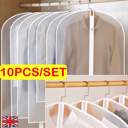 10pcs clear polythene - 10pcs, garment