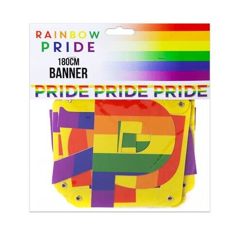 Rainbow pride banner gay - rainbow,