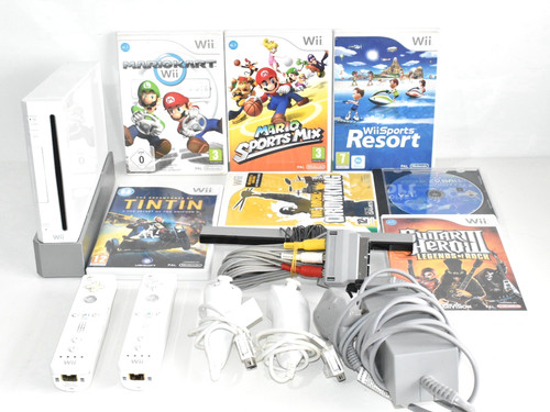 Nintendo wii console bundle - nintendo,