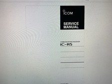 Icom Ic-r5 Service Manual