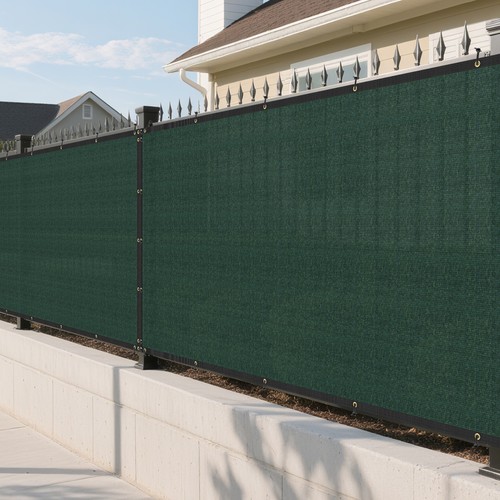 4ft green outdoor privacy - green,