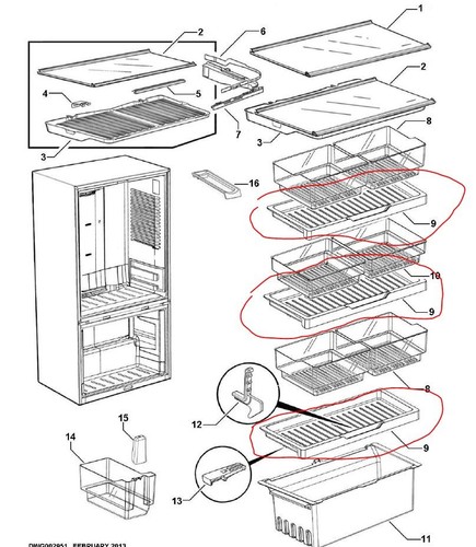 Fisher and paykel fridge - and,