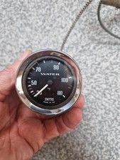 vintage car Smiths Centigrade Capillary Temperature Gauge mini original