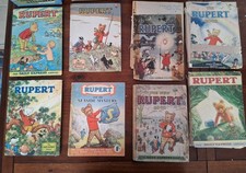 Rupert Bear annuals 1940s, 50s