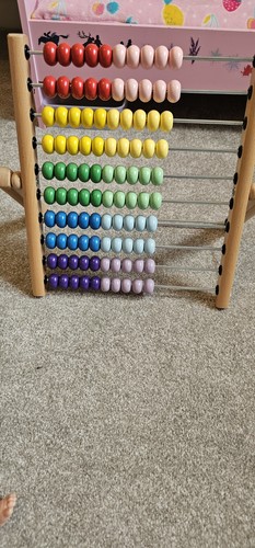 Children wooden abacus ikea - wooden,